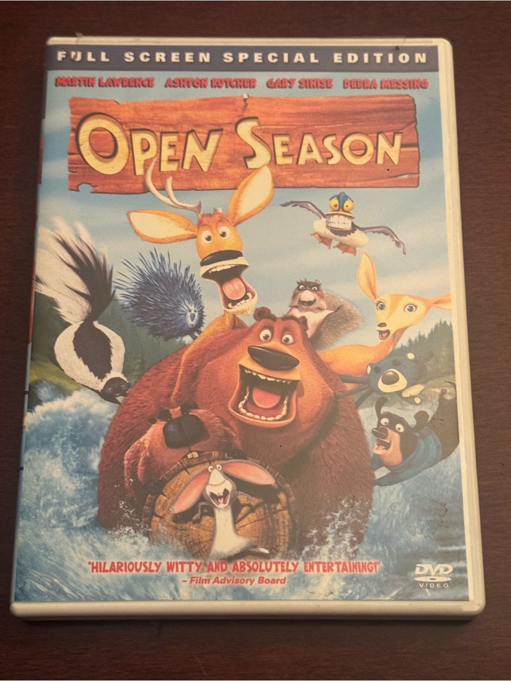 Open Season DVD - Full Screen Special Edition - Blue Cover